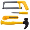 LEAN TOYS DIY rinkinys Gręžtuvas Įrankiai Šviesos Garsai Dėklas