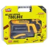 LEAN TOYS DIY rinkinys Gręžtuvas Įrankiai Šviesos Garsai Dėklas