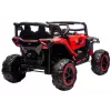 LEAN CARS M1 Raudona baterijomis varoma transporto priemonė 4x4