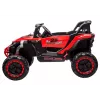 LEAN CARS M1 Raudona baterijomis varoma transporto priemonė 4x4