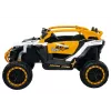 LEAN CARS M3 Geltona ir Balta Baterijomis Varoma Transporto Priemonė 4x4