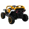 LEAN CARS M3 Geltona ir Balta Baterijomis Varoma Transporto Priemonė 4x4