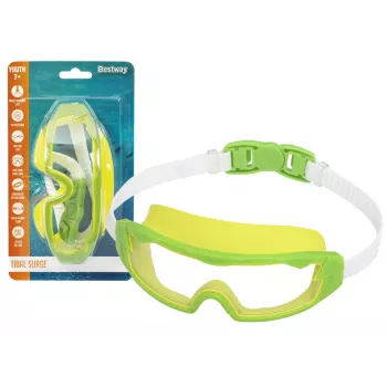 Bestway 21179 Žali plaukimo akiniai su UV apsauga ir apsauga nuo rūko