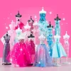 LEAN TOYS DIY kūrybinis rinkinys lėlių drabužių projektavimui ir siuvimui