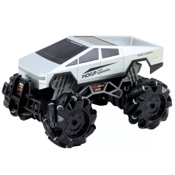 LEAN TOYS Visureigis pikapas su nuotolinio valdymo RC šviesomis ir dūmų efektu 1:16