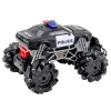 LEAN TOYS RC Policijos Visureigis su Šviesomis ir Dūmų Efektu 1:16