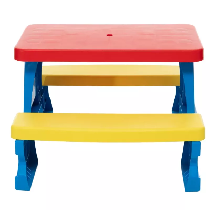 Dorex Blue Garden Table and Bench Set for Children 5067