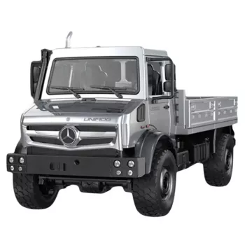 Double E Mercedes Unimog nuotoliniu valdymu visureigis RC 4x4 1:20