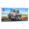 Double E Mercedes Unimog nuotoliniu valdymu visureigis RC 4x4 1:20