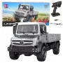 Double E Mercedes Unimog nuotoliniu valdymu visureigis RC 4x4 1:20