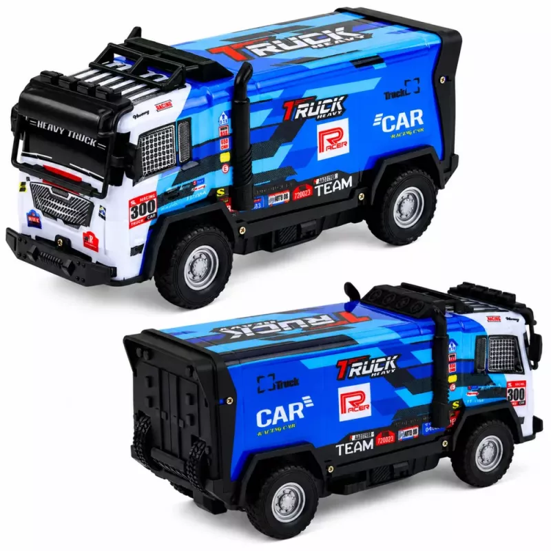 LEAN TOYS Visureigis Sunkvežimis su Apšviestu Kėbulu ir Variklio Garsais 1:16 RC Sunkvežimis 4WD 2.4 GHz Žalia/Juoda