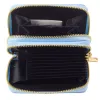 LEAN Two-Compartment Wallet with Card Compartments Kapybara Blue 12.5 x 8.5 cm