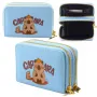 LEAN Two-Compartment Wallet with Card Compartments Kapybara Blue 12.5 x 8.5 cm
