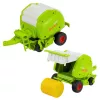 LEAN TOYS RC valdomas žemės ūkio traktorius su presu 1:24