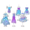 LEAN TOYS DIY Doll Dress Sewing Kit Little Fashion Designer 143 pcs.