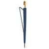 LEAN Large Automatic Umbrella with Shoulder Cover 24-Rib Navy Blue 115 cm