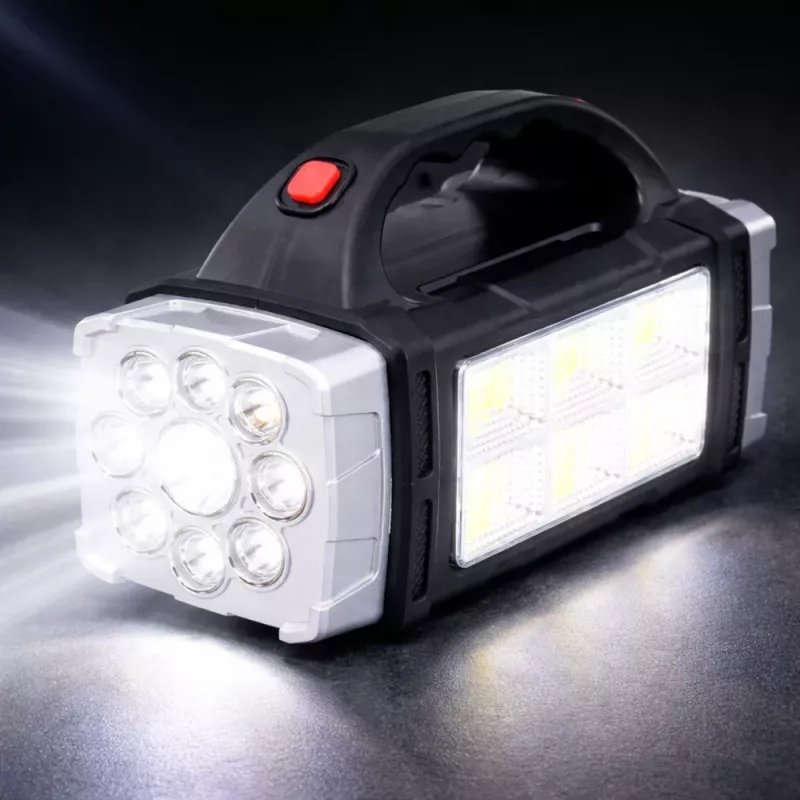 LEAN HB-1678 38W daugiafunkcis plataus kampo LED saulės prožektorius