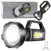 LEAN LED darbinis žibintas, 4 režimai, Power Bank
