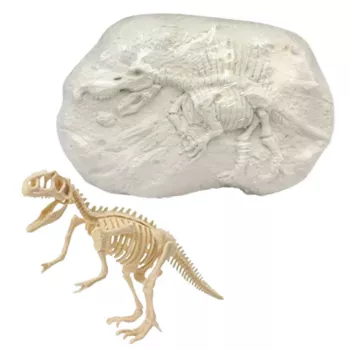 LEAN TOYS Paleontologo kasinėjimo rinkinys Dinozaurų griaučių įrankiai - T-REX