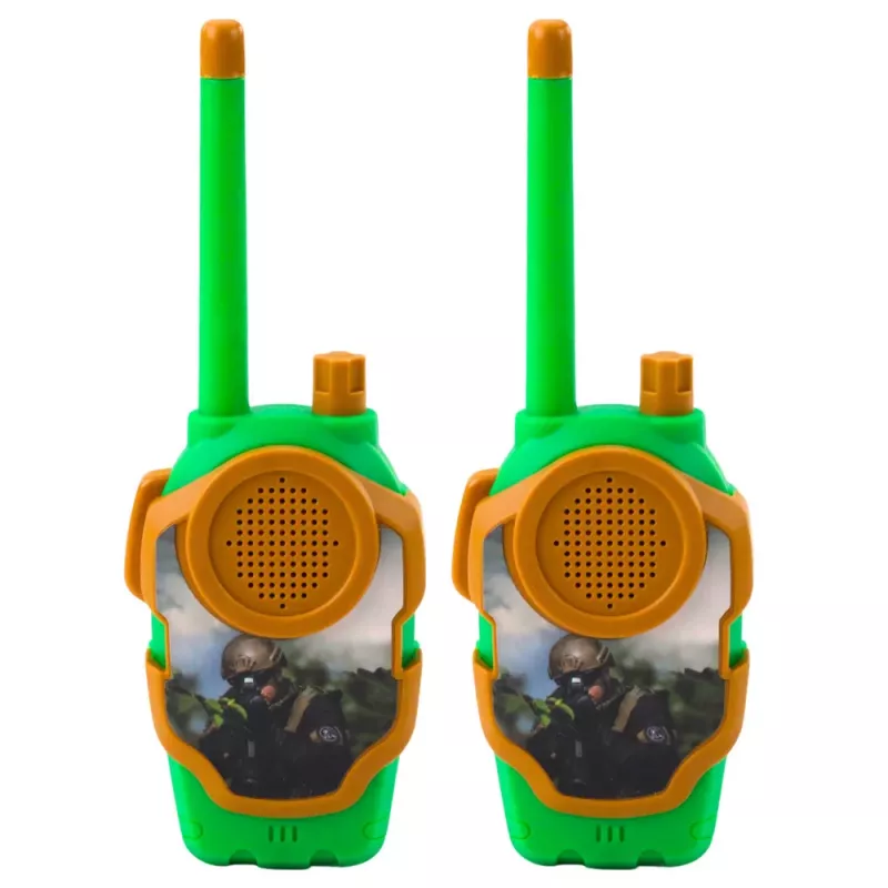 LEAN TOYS Walkie Talkie Radijos Vaikams Karinės 10m
