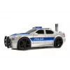 LEAN TOYS Policijos automobilis su baterijomis 1:20 Šviesos ir garsai Strung Silver
