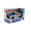 LEAN TOYS Policijos automobilis su baterijomis 1:20 Šviesos ir garsai Strung Silver