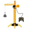 LEAN TOYS Nuotoliniu valdymo statybinis kranas RC laidinis 360° sukimasis 71 cm