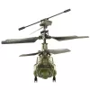 LEAN TOYS RC Sraigtasparnis su nuotolinio valdymo pultu Syma S026H-1 Žalia Chaki