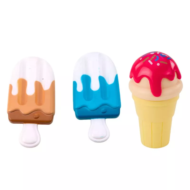 LEAN TOYS Saldumynų rinkinys Ledai vaikams Ledų šaukštas Dėžutė 14 vnt.