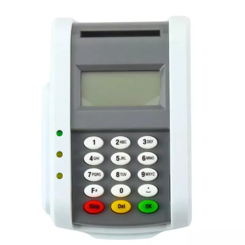 LEAN TOYS Parduotuvės komplektas su mokėjimo terminalu, telefonu, kortele, šviesomis ir garsais