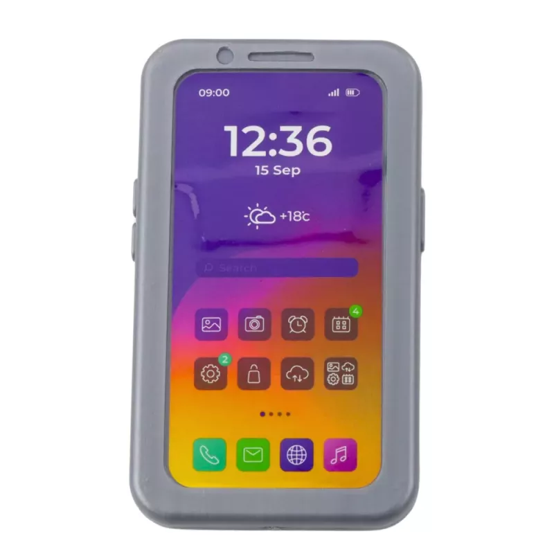 LEAN TOYS Parduotuvės komplektas su mokėjimo terminalu, telefonu, kortele, šviesomis ir garsais