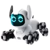 LEAN TOYS TOOBY Robot Dog Remote Controlled RC 360° Lights Sounds Black and White
