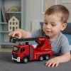 LEAN TOYS Gaisrinis automobilis su vandens purškimo žarna, šviesomis ir garsais