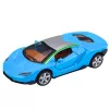 LEAN TOYS Sportinis automobilis Metalas Pavara Šviesos Garsai Mėlyna 1:32