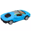 LEAN TOYS Sportinis automobilis Metalas Pavara Šviesos Garsai Mėlyna 1:32