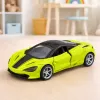 LEAN TOYS Sportinis automobilis Metalas Pavara Šviesos Garsai Žalia 1:32