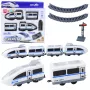 LEAN TOYS City Express elektrinis traukinys 13 bėgių geležinkelis