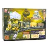 LEAN TOYS Classic Train Dinosaurs Lights Sounds Smoke 39 pcs.
