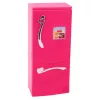 LEAN TOYS Doll Kitchen Set Fridge Oven Accessories Pink