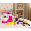 LEAN TOYS Maisto procesoriaus ir trintuvo žaislas vaikams su vaisių priedais