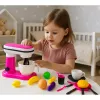 LEAN TOYS Maisto procesoriaus ir trintuvo žaislas vaikams su vaisių priedais