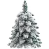 LEAN Decorative Artificial Christmas Tree on a Trunk Covered with Snow 60 x 16 cm