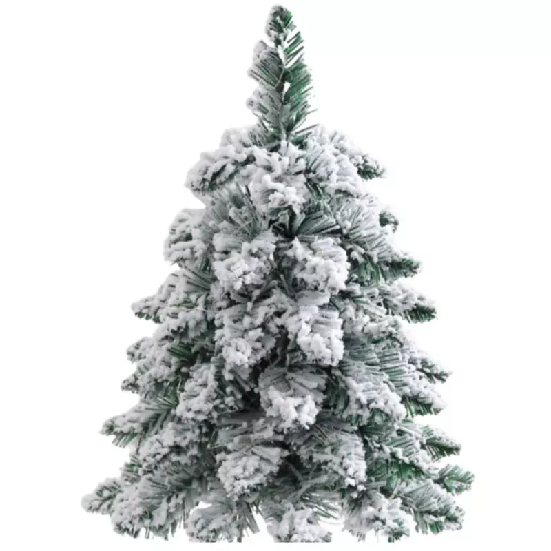 LEAN Decorative Artificial Christmas Tree on a Trunk Covered with Snow 60 x 16 cm