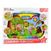 LEAN TOYS Interaktyvi mokomoji lenta „Gyvūnų pasaulio instrumentų pianinas“