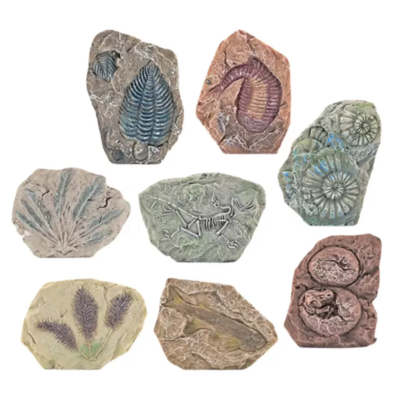 LEAN TOYS Paleontologijos kasinėjimo rinkinys su gipso bloku ir įrankiais