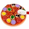 LEAN TOYS Medinis picos pjaustymo rinkinys su Velcro ratuku ir pjaustymo lenta