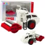 LEAN TOYS Road Roller Construction Metal Rotating Roller Lights Sounds