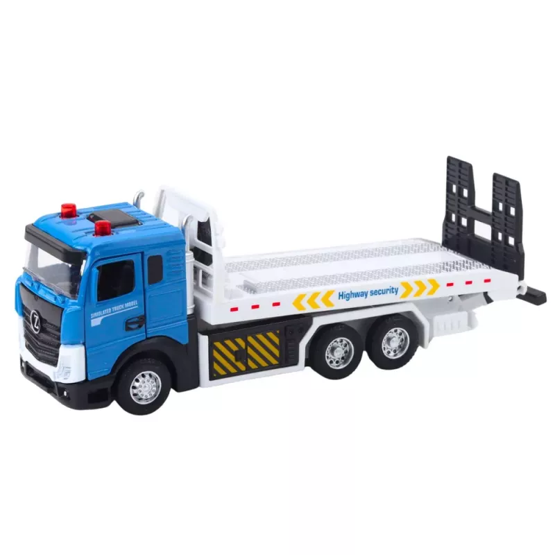 LEAN TOYS Transport Truck Tow Truck Moving Platform Lights Sounds