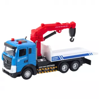 LEAN TOYS vilkikas su metaline kabina, šviesomis ir garsais