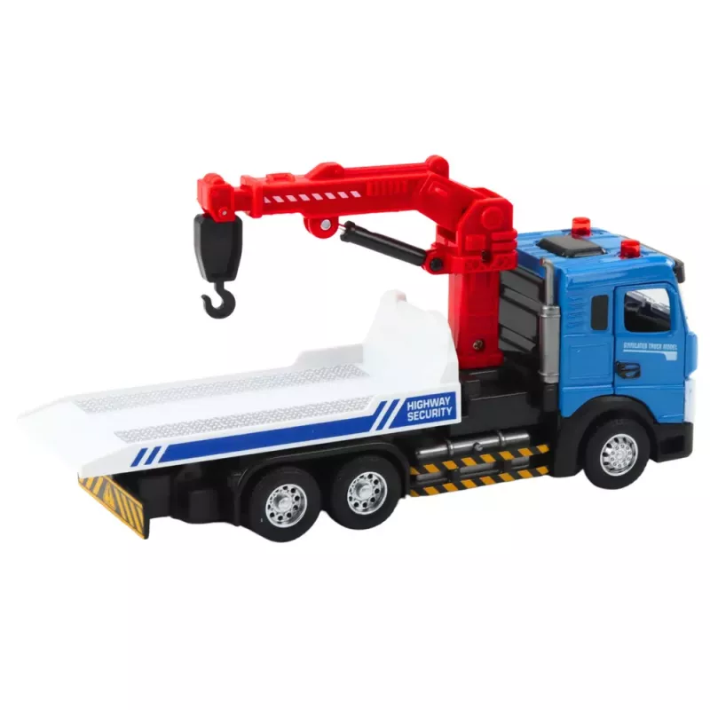 LEAN TOYS vilkikas su metaline kabina, šviesomis ir garsais